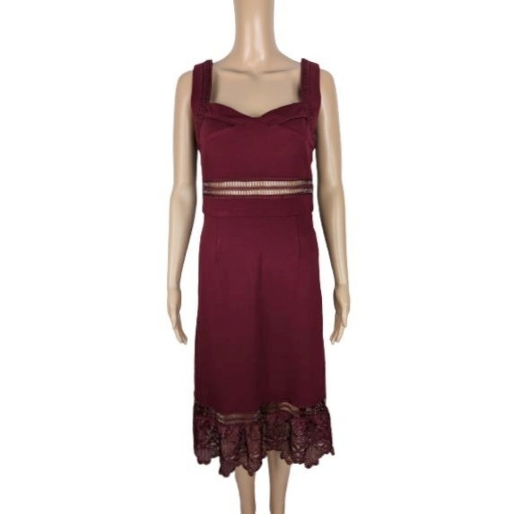 Romeo & Juliet Couture Sleeveless Midi Dress M